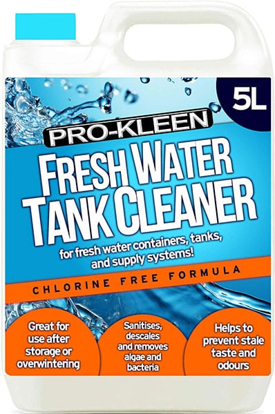 fresh water tank cleaner