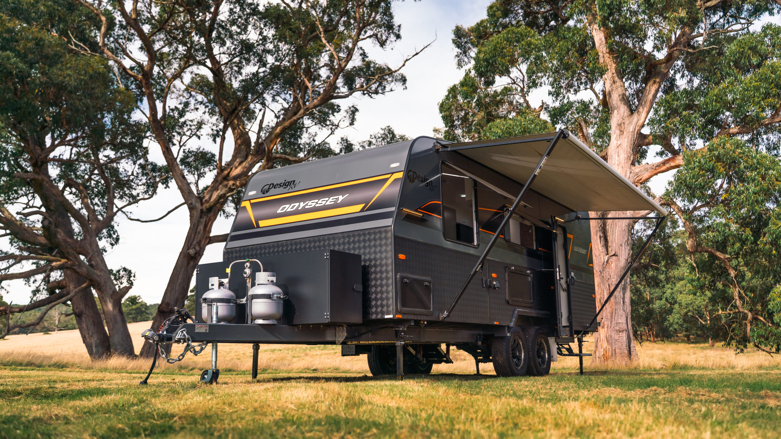 Image of DesignRV Odyssey 2026 Model Caravan Exterior Parked up