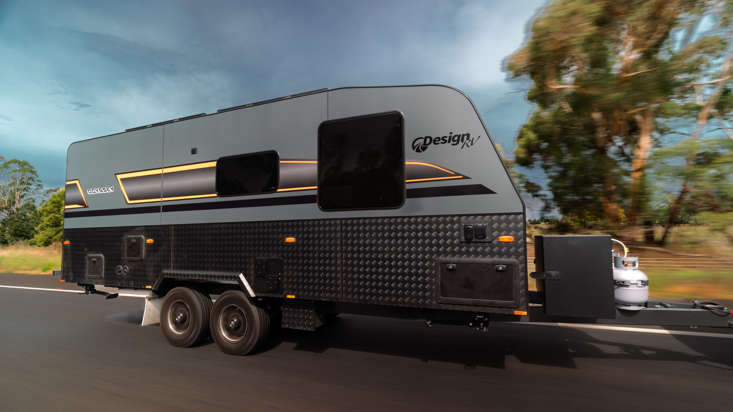 DesignRV Odyssey 2026 Model Caravan On The Road