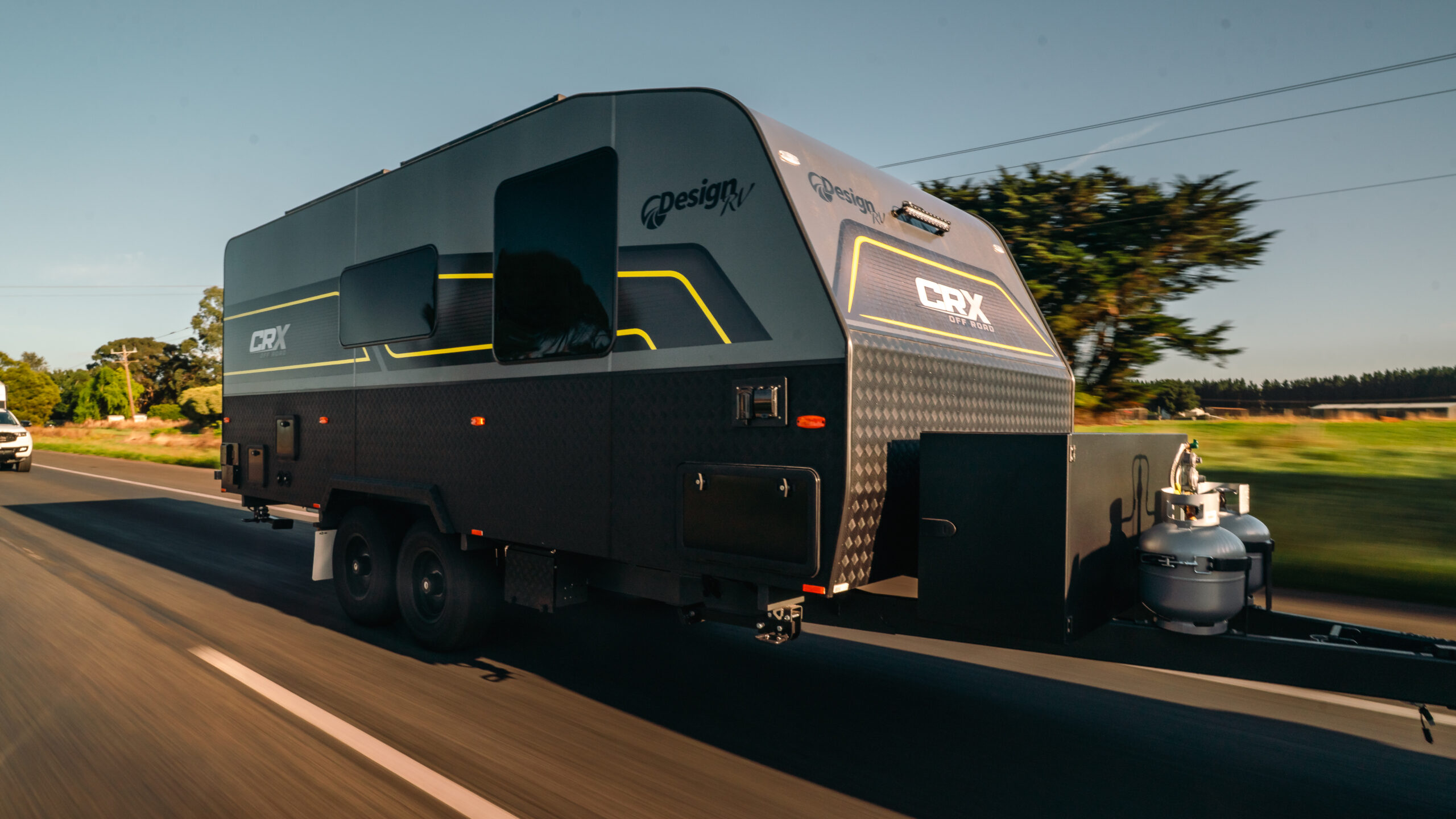 Image of DesignRV CRX 2026 Model External On The Road